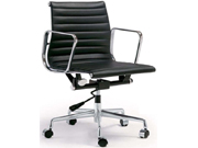 Leather Medium Back ChairCG-EA116M-1_Office Furniture_Fashion Medium Back Chair_Office Chair